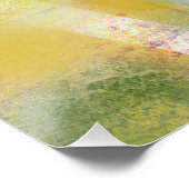 Poster Abstrait brillant (Coin)