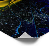 Poster Abstrait brisant (Coin)