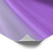 Poster Abstrait Bunny Violet (Coin)