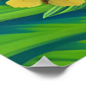 Poster Abstrait Butterfly Dream Garden (Coin)