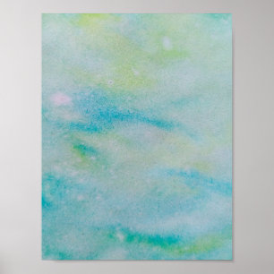 Poster Abstrait coloré minimal modifiable ajouter votre t