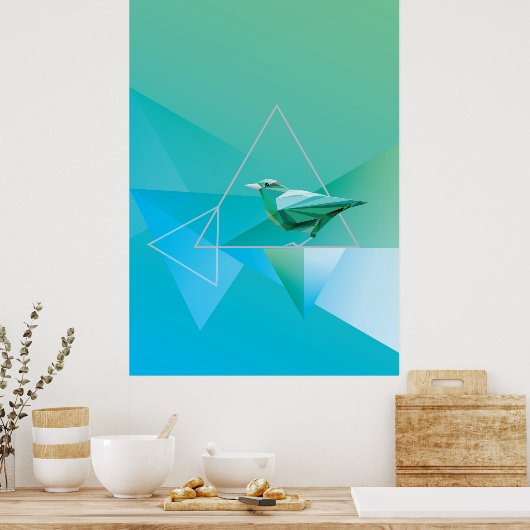 Poster Abstrait dans la nature (Cuisine)