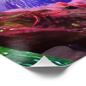 Poster Abstrait de Crystal Mountain (Coin)