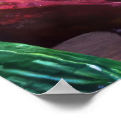 Poster Abstrait de Crystal Mountain (Coin)