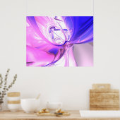 Poster Abstrait de jus de prune (Cuisine)