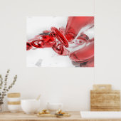 Poster Abstrait de la coagulation (Cuisine)