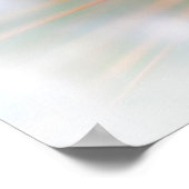 Poster Abstrait de la tête de semence de pissenlit (Coin)