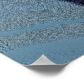 Poster Abstrait de l'espace et du temps (Coin)