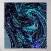 Poster Abstrait de l'espace et du temps (Devant)