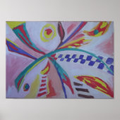 Poster Abstrait de Raphael С anossa (Devant)