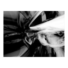 Poster Abstrait des sentiments négatifs