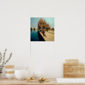 Poster Abstrait Dragon Crâne Witchy AI Art Matte Valeur (Cuisine)