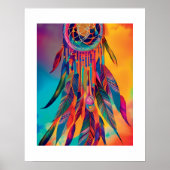 Poster Abstrait Dreamcatcher Wall art (Devant)