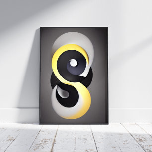 Poster Abstrait Enso