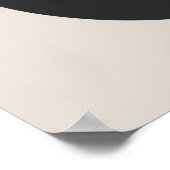 Poster Abstrait géométrique moderne minimal Gras Scandi (Coin)