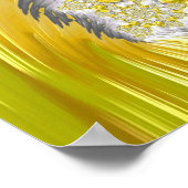 Poster Abstrait Gold Fractal (Coin)