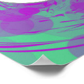 Poster Abstrait Gorilla (Coin)