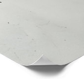 Poster Abstrait Gras 3D Rouge Noir Blanc (Coin)