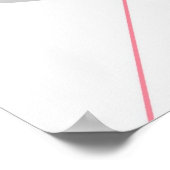 Poster Abstrait gris rose blanc cassé noir AP0002 (Coin)