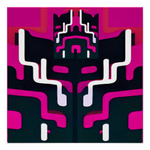 Poster Abstrait - Ken Gage Art
