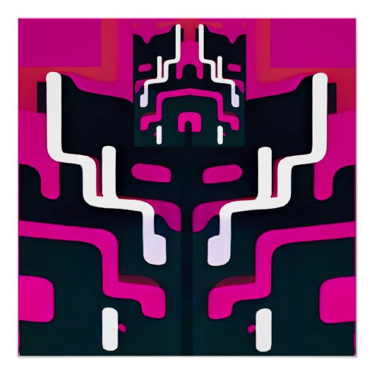 Poster Abstrait - Ken Gage Art (Devant)