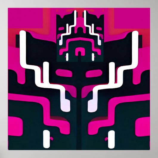 Poster Abstrait - Ken Gage Art (Devant)