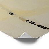 Poster Abstrait Man Face avec FOLLOw, ajouter le texte Po (Coin)