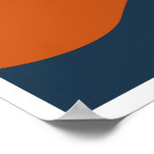 Poster Abstrait minimaliste chic (Coin)