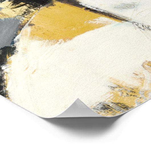 Poster Abstrait moderne (Coin)