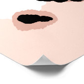 Poster Abstrait moderne léopard sans couture motif. Amima (Coin)