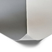 Poster Abstrait Moderne Neutre en 3D Couches (Coin)