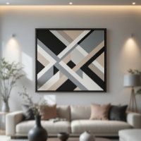 Abstrait Moderne Neutre en 3D Couches