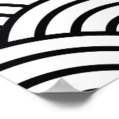 Poster Abstrait moderne : toile de design artistique. (Coin)