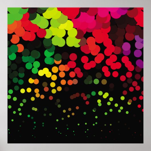 Poster Abstrait motif arrière - plan mi-teinte. Co géomét (Devant)