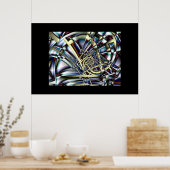 Poster abstrait n° 1 (Cuisine)