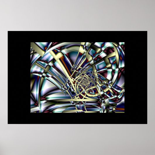 Poster abstrait n° 1 (Devant)