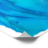 Poster Abstrait 'Precipice' (Coin)