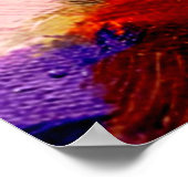 Poster abstrait psychédélique grunge arrière - plan sty g (Coin)