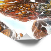 Poster Abstrait Rock Pool (Coin)