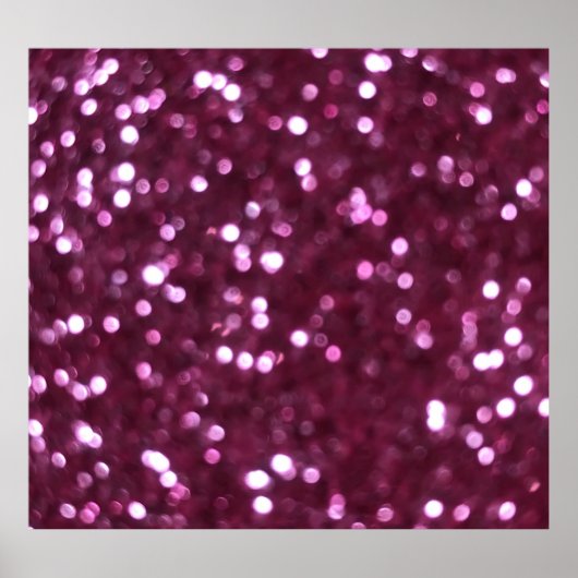 Poster Abstrait rose, lumières déconcentrées bokeh. (Devant)