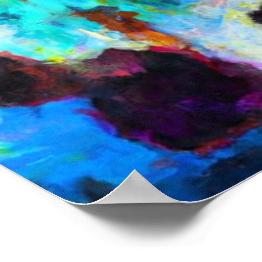 Poster Abstrait Seigneur Nous Avons Besoin De Vous Mainte (Coin)