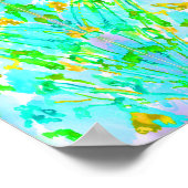 Poster Abstrait "Spring" (Coin)