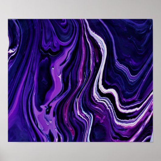 Poster Abstraite Color Study 211, (Devant)