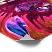 Poster Abstraite Color Study 219, (Coin)