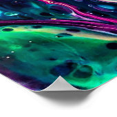 Poster Abstraite Color Study 304, (Coin)