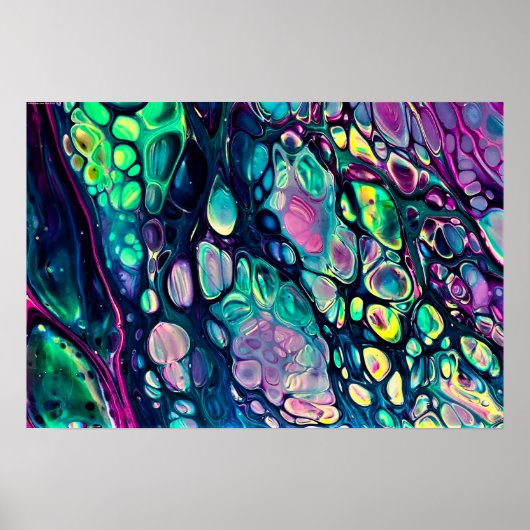 Poster Abstraite Color Study 304, (Devant)