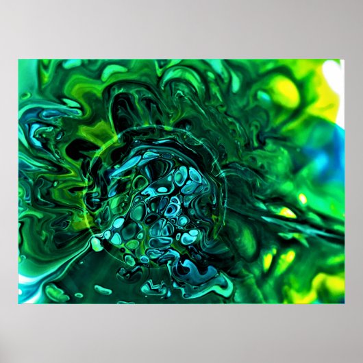 Poster Abstraite Color Study 310, (Devant)