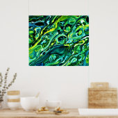 Poster Abstraite Color Study 320, (Cuisine)