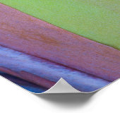 Poster Abstraite écorce d'arbre de matrone (Coin)