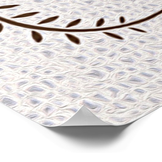 Poster abstraite maison décorative peinture à l'huile de  (Coin)